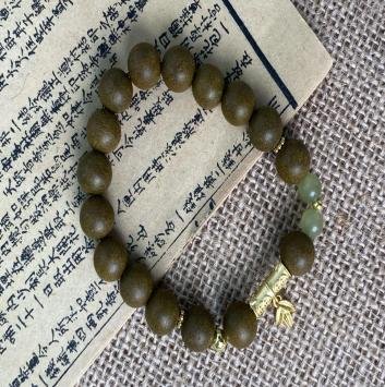 Bracelet with Jasmine Green Tea Fragrance, Wrist16cm