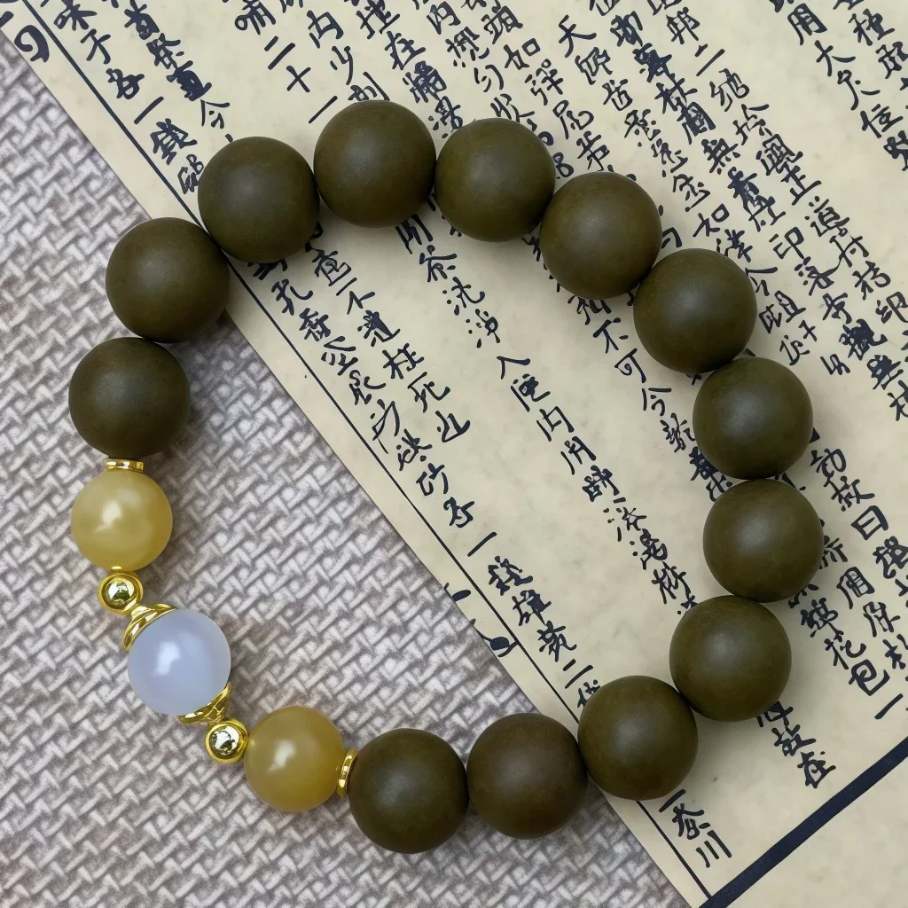 Bracelet with Jasmine Green Tea Fragrance, Wrist 15cm