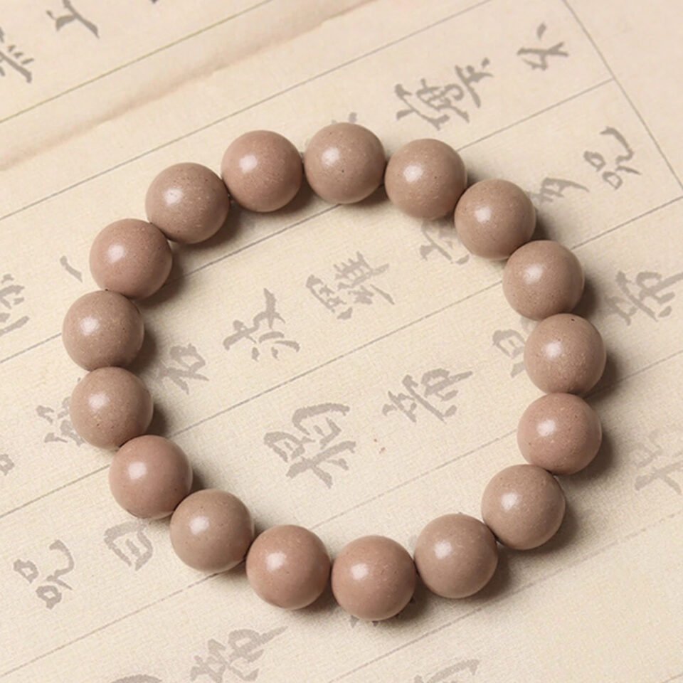 Bracelet with White Dragon Ambergris, Wrist16-17cm